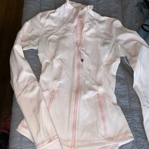 Light pink lululemon jacket size 2